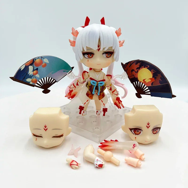 #1608 Onmyoji Shiranui Anime Figure Onmyoji Honkaku Gensou RPG Shiranui Action Figure Collection Model Doll Toys Gift 10cm