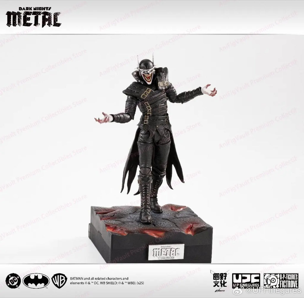Original LPZZ UPFinegures Dark Nights Metal The Batman Who Laughs Laughing Bat  in Stock Anime Action Collection Figures Model