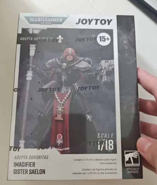 【SF】JOYTOYS 1/18 Action Figure Adepta Sororitas LmagifierSister Saelon Model Toys Gifts Collection Ornaments