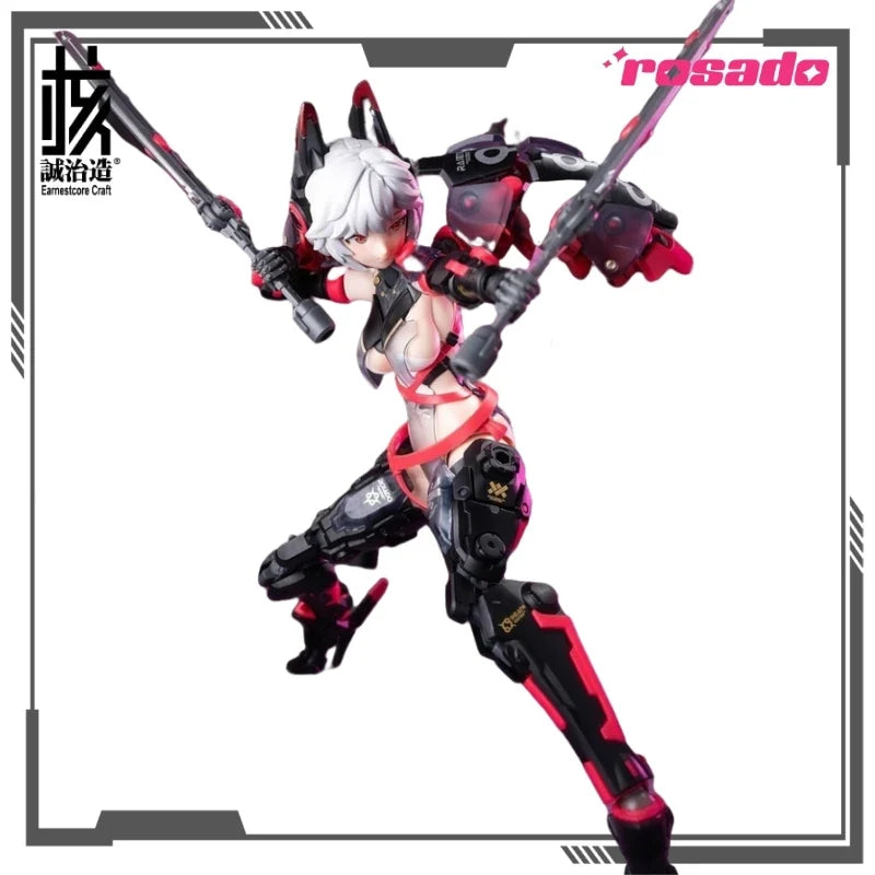 Rosa Plan Original ROSADO SeriesRosha Feihu - SEKIKO Anime Action Figure Assembly Model Toys Collectible Model  for Boys