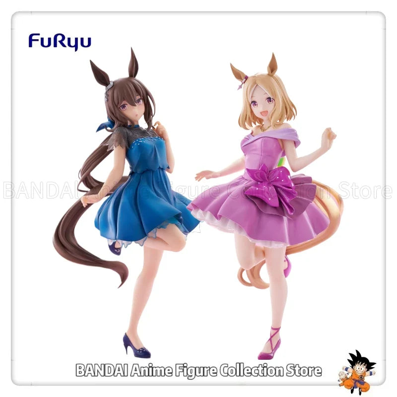 Original FuRyu Uma Musume Pretty Derby Trio-Try-iT Figure Narita Top Road/Admire Vega Toys Model Ornaments
