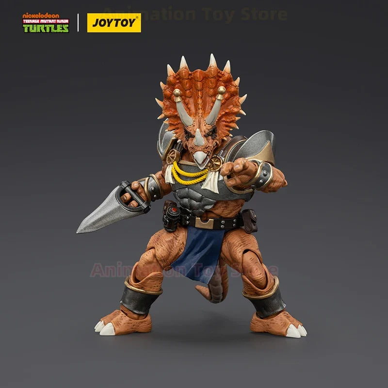 24-hour Shipping JOYTOY 1/18 Action Figure TMNT Captain Zorax Casey Jones Triceraton Infantryman