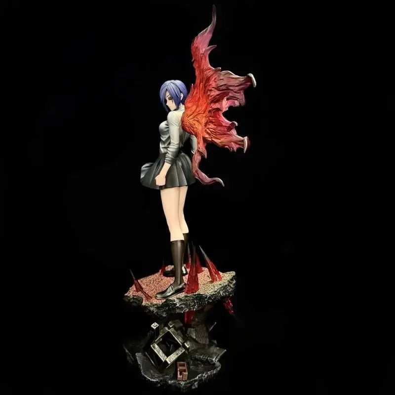 Touka Kirishima Tokyo Ghouls Action Figure - Two-Headed Statue Collection Doll Desk Decoration Model Toy for Kids Birthday