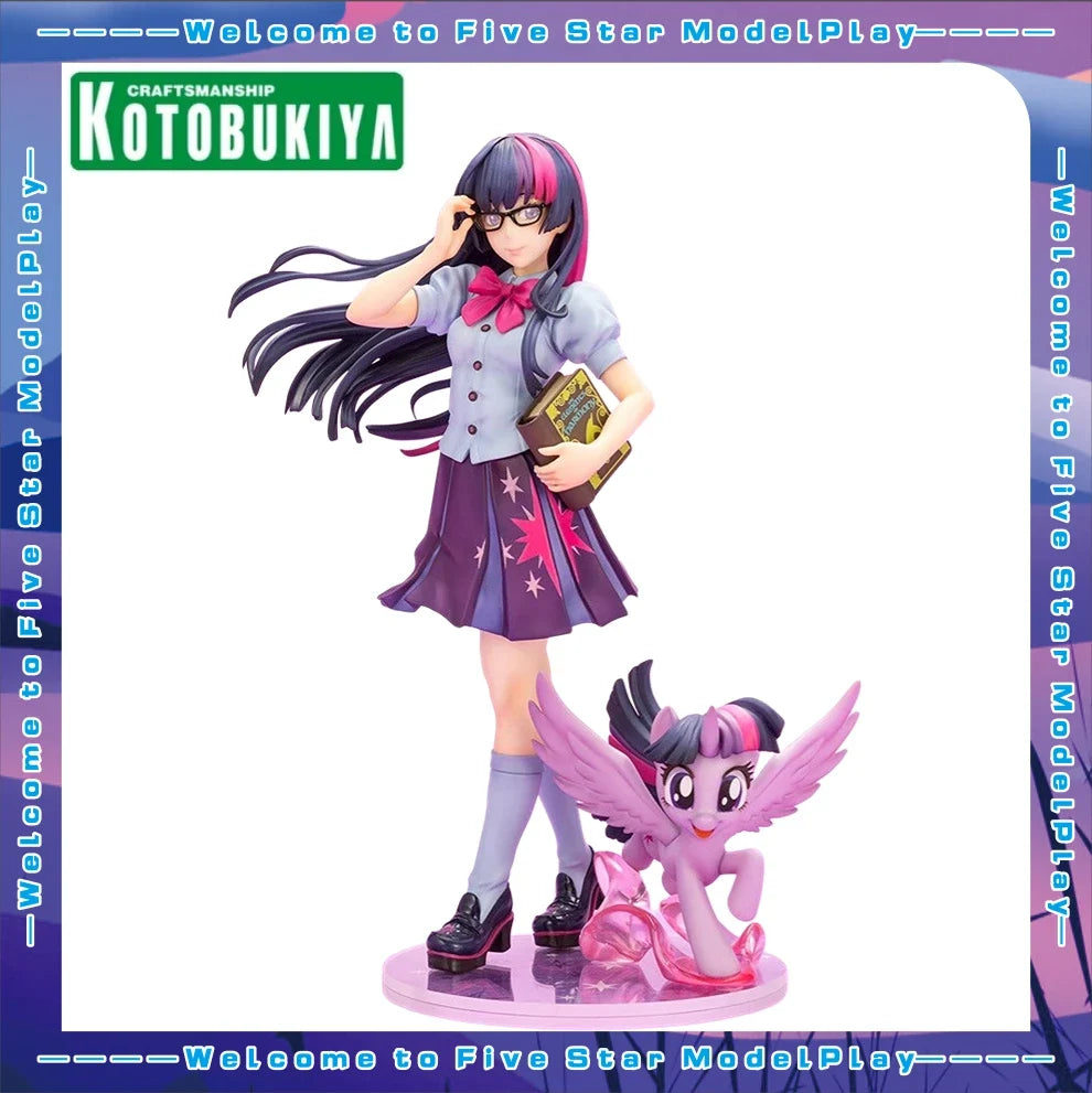 In Stock Original KOTOBUKIYA Beautiful Girl Statue Little Pony Beautiful Girl Twilight Sparkle Anime Doll Figure Model Toys