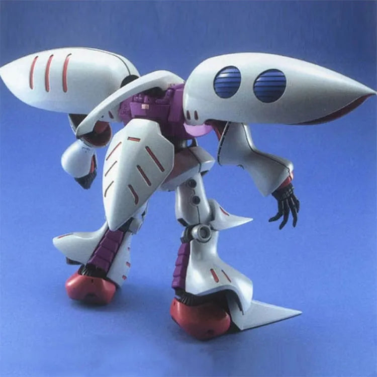 In Stock Original Bandai Gundam Mg 1/100 White Qubeley Amx-004 Haman Assembly Model Collectible Action Figure Model Toys Gifts