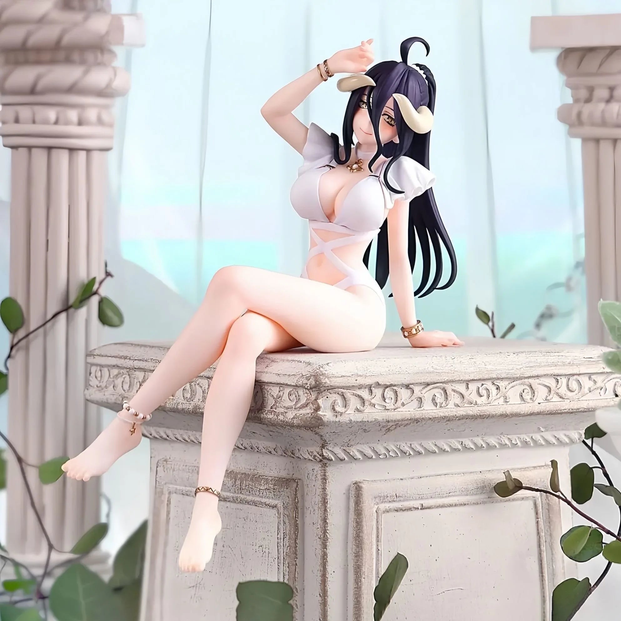 Anime Beautiful Girl Overload the King of the Dead Sleepwear And Swimwear Car Accessories Manual Ya'er Beide
