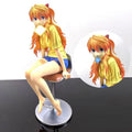 New Anime Neon Genesis Action Figure Model Asuka Langley Soryu Desktop Decor Gk Statue Dolls Figures Collect Toy Gift