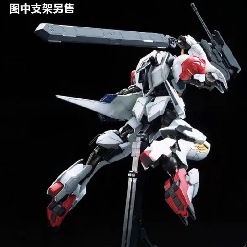 Bandai Gundam Model Kit Anime Character 1/100 ASW-G-08 Barbatos Lupus fulline Gunpla Model Toys Mobile Doll