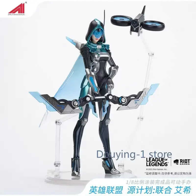 In Stock League of Legends LOL Limited Edition Project Ashe 1/8 Scale Action Figure Apex Doll Display Item.