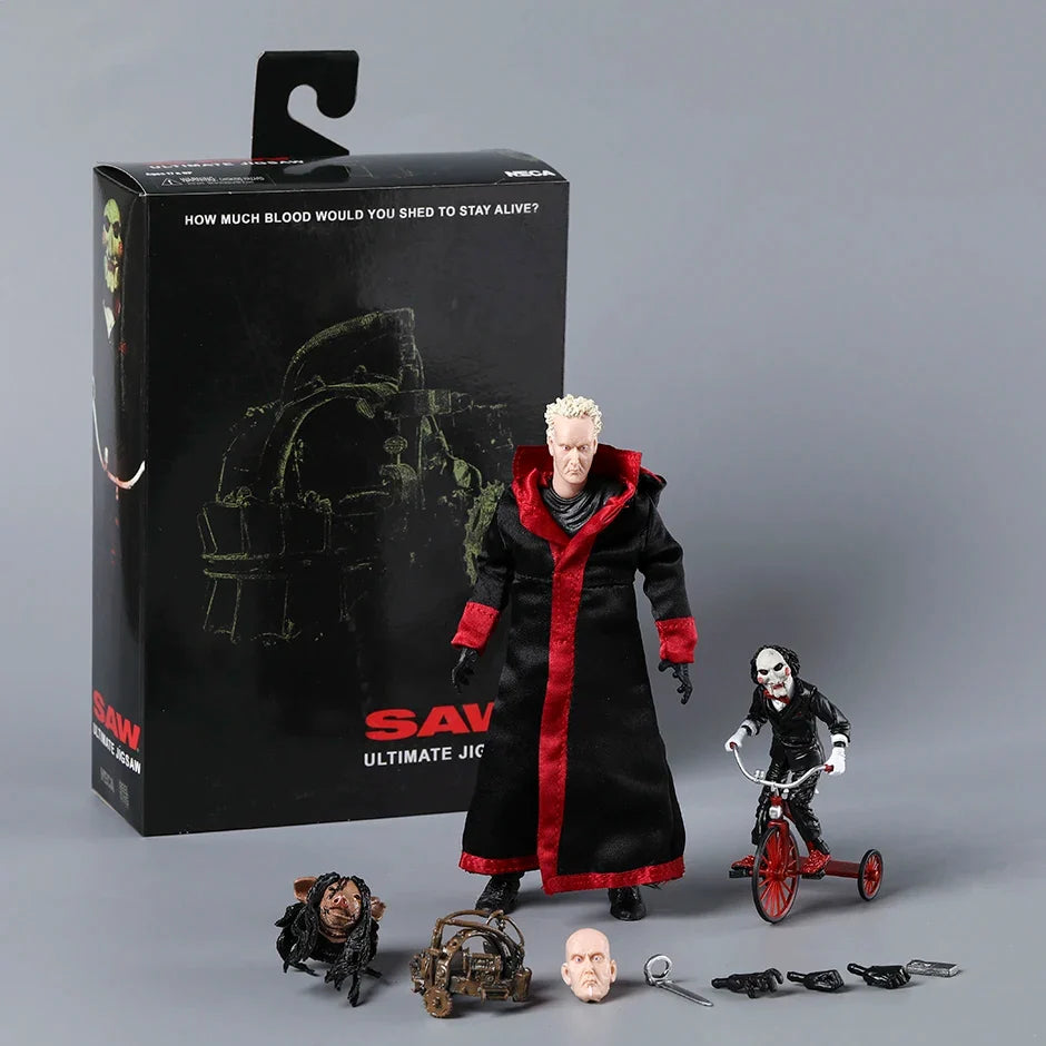 NECA Ultimate Jigsaw Killer 7-Inch Scale Action Figure Collection Horror Toy Doll