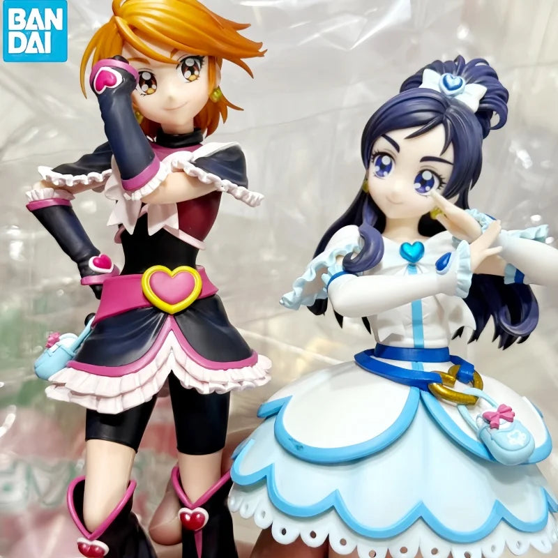 Genuine Original Bandai Namco Banpresto Pretty Cure Glitter&Glamours Cure White Anime Figure Model Collector Figure Toys Gift