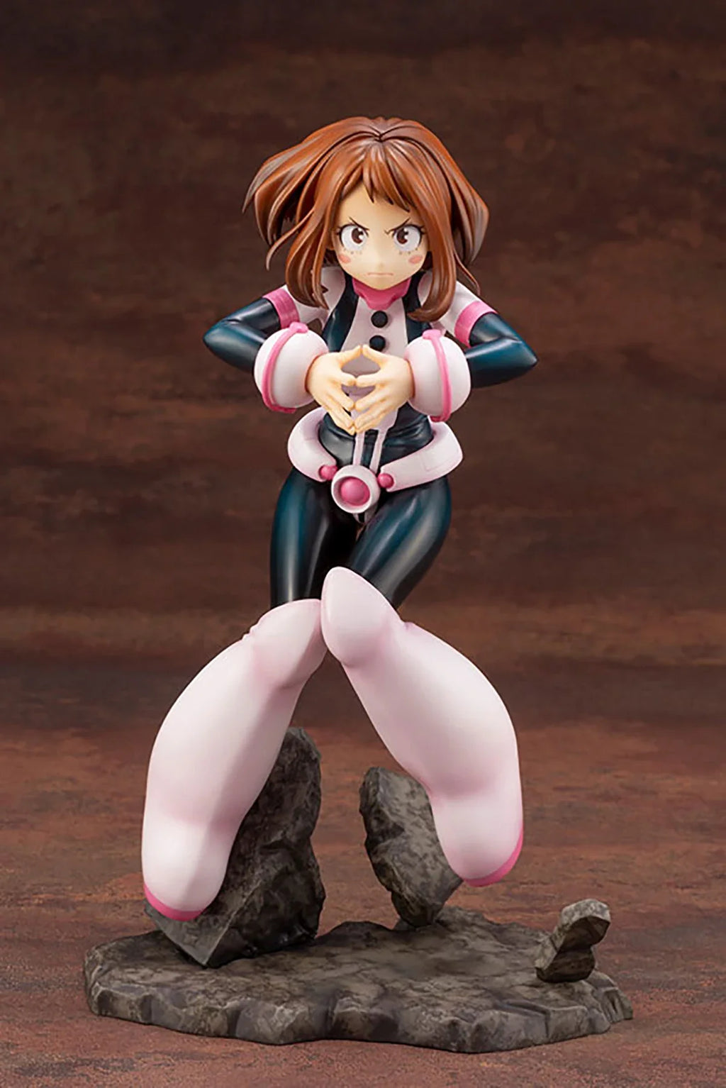 Original Genuine Kotobukiya Prepainted ARTFX J Boku No Hero Academia Uraraka Ochaco 1/8 H=21cm Anime Character Figure Decoration