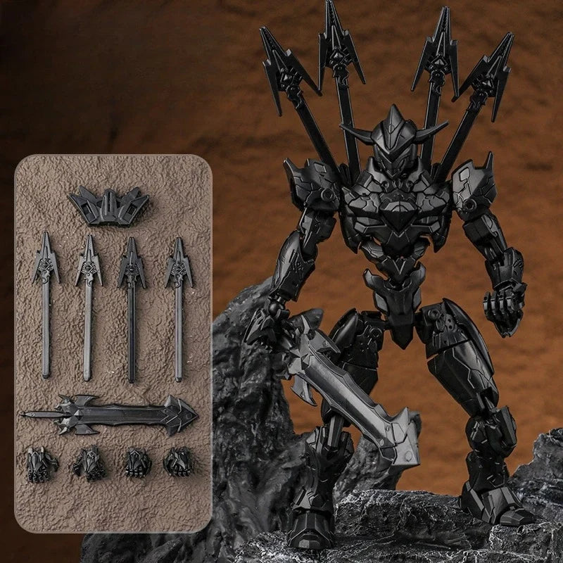 Blade Building Block Human Figure Doll Model Assembly Machine Armor Movable Joint Human Simulation Doll Children's Toy Gift