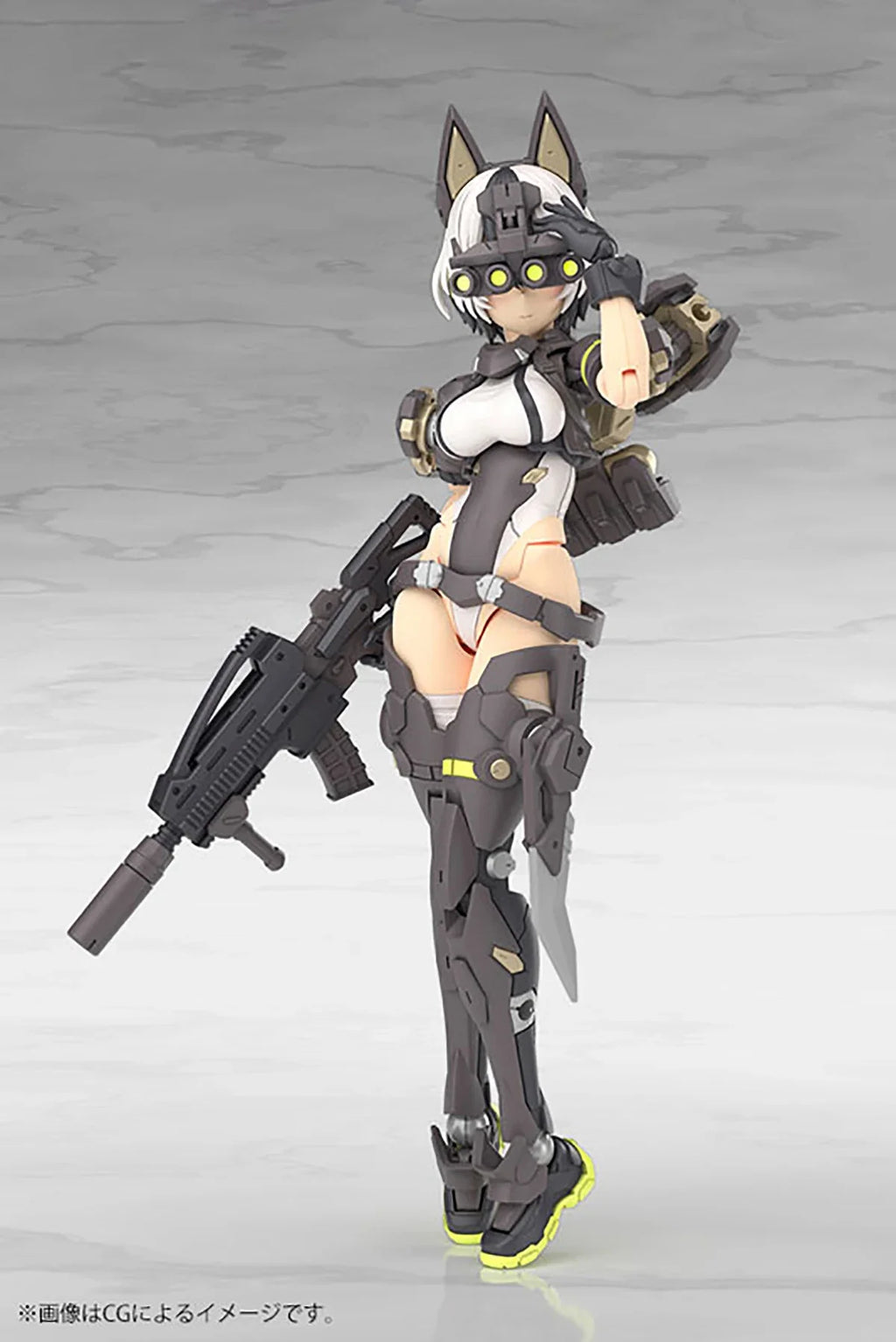 Original Genuine Kotobukiya Model Kits Megami Device (35) Yggdrasis Garm Ripper Original Character Action Assembly Mecha Girl