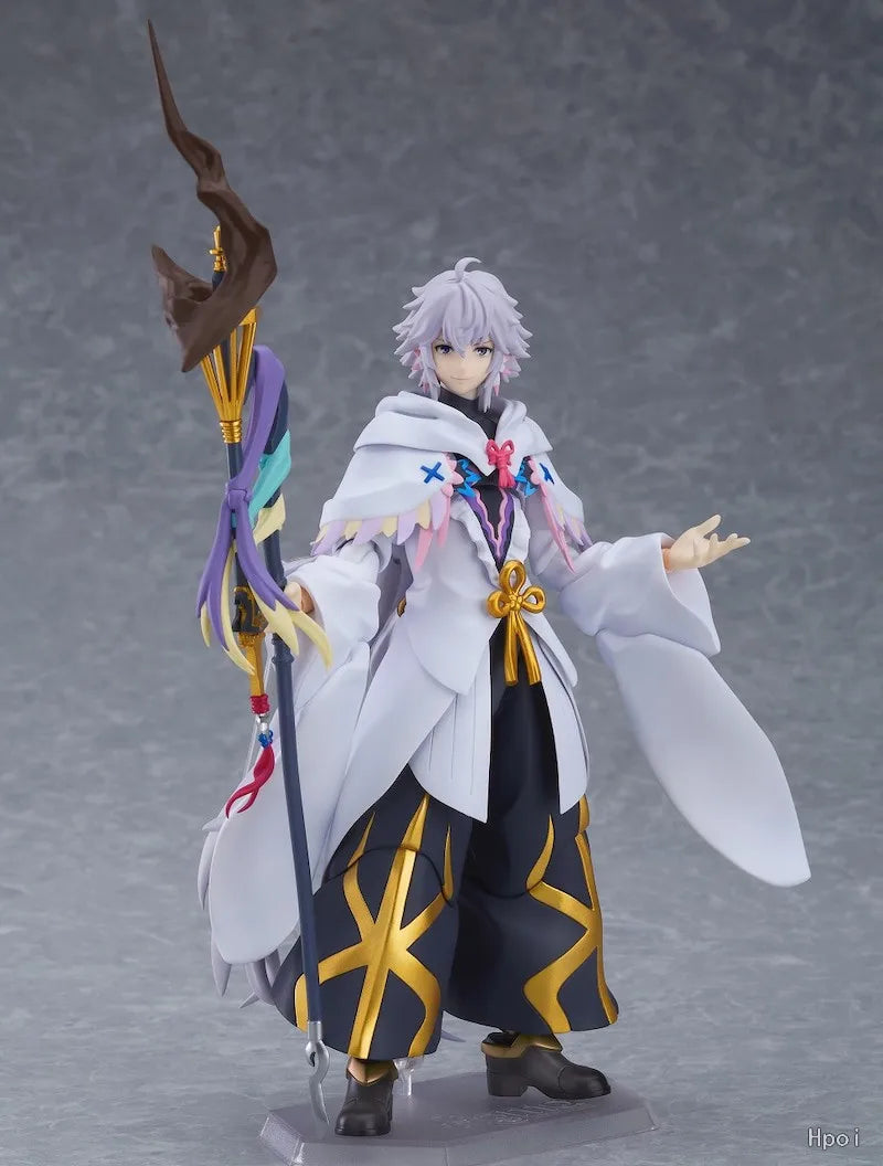 Original Max Factory Figma#479 Fate/Grand Order Merlin Anime Figure Model Toy Gift Collection