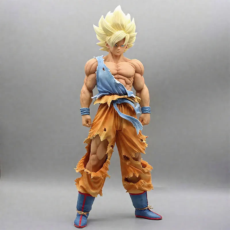 30cm Anime Figurine Dragon Ball Z Son Goku Figures Super Saiyan PVC Model Anime Peripheral Collection Decoration Doll Model Toy