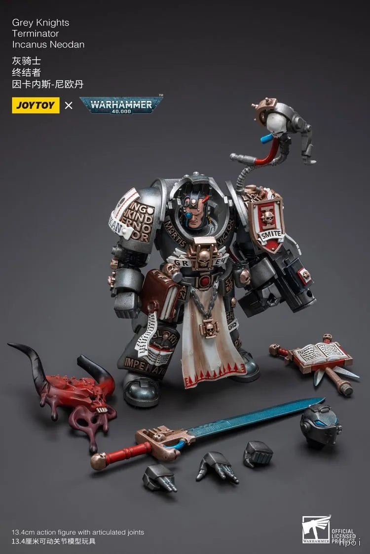 【UA】JOYTOY  Warhammer 40K  Scale 1/18  Action Figures Grey Knights Terminator Incanus Neodan  Models Toys Gifts