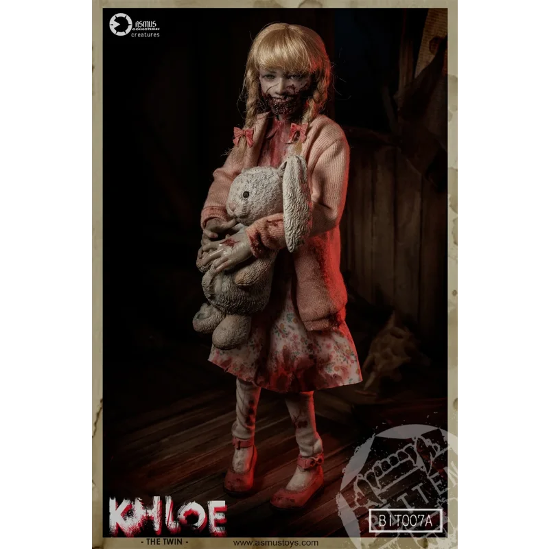 【Spot Goods】 ASMUS TOYS 1/6 Scale Female Soldier Walking Dead Bite Chloe BIT007 Katie BIT008 Full Set 12in Action Figure Model