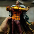 One Piece 30cm SG Two-Tone Sir Crocodile Action Figures PVC Detailed Painted Statue With Base Anime Model Toy Desktop Deco Gift