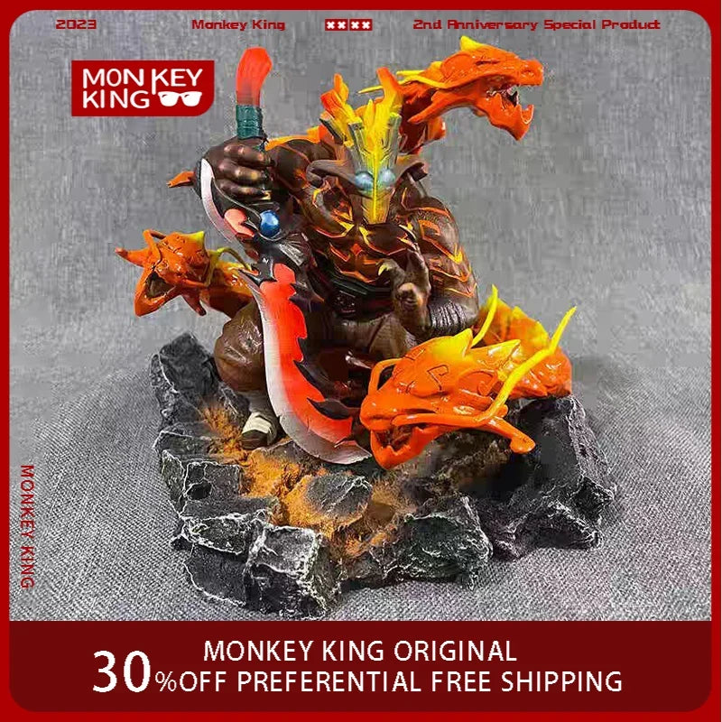 15.5cm DOTA2 Figure Juggernaut High-end Customization Anime Collectible Model Desktop Decorations  Holiday Gifts Children Toys
