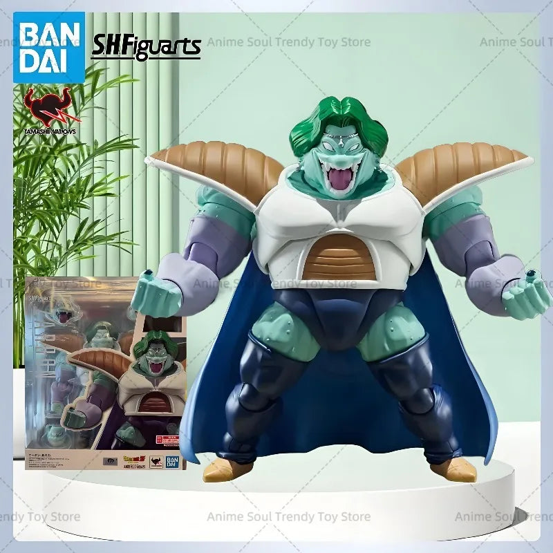 Original Bandai S.H.Figuarts Zarbon True Power Figure from Dragon Ball Z Figure Anime Action Model Figurals Brinquedos Toys AS