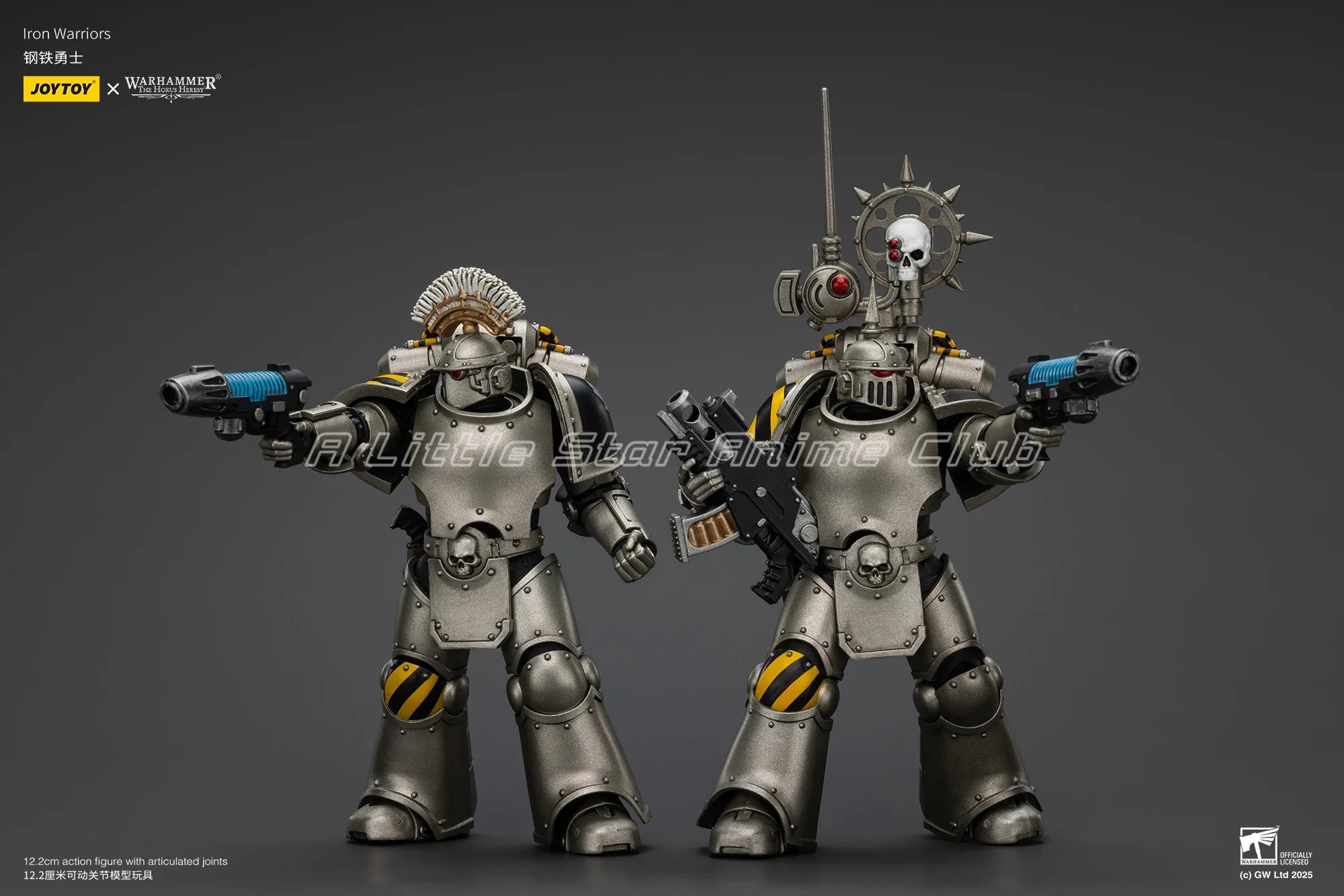 JOYTOY 1/18 Action Figure Warhammer The Horus Heresy Lron Warriors MKlll Tactical Sergeant Animation