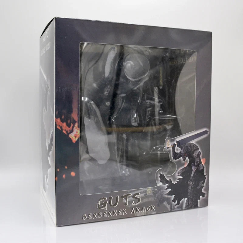 23cm Berserk Guts Anime Figure Berserker Armor L Action Figure Berserk Black Swordsman/Zodd Figurine Collectible Model Doll Toys