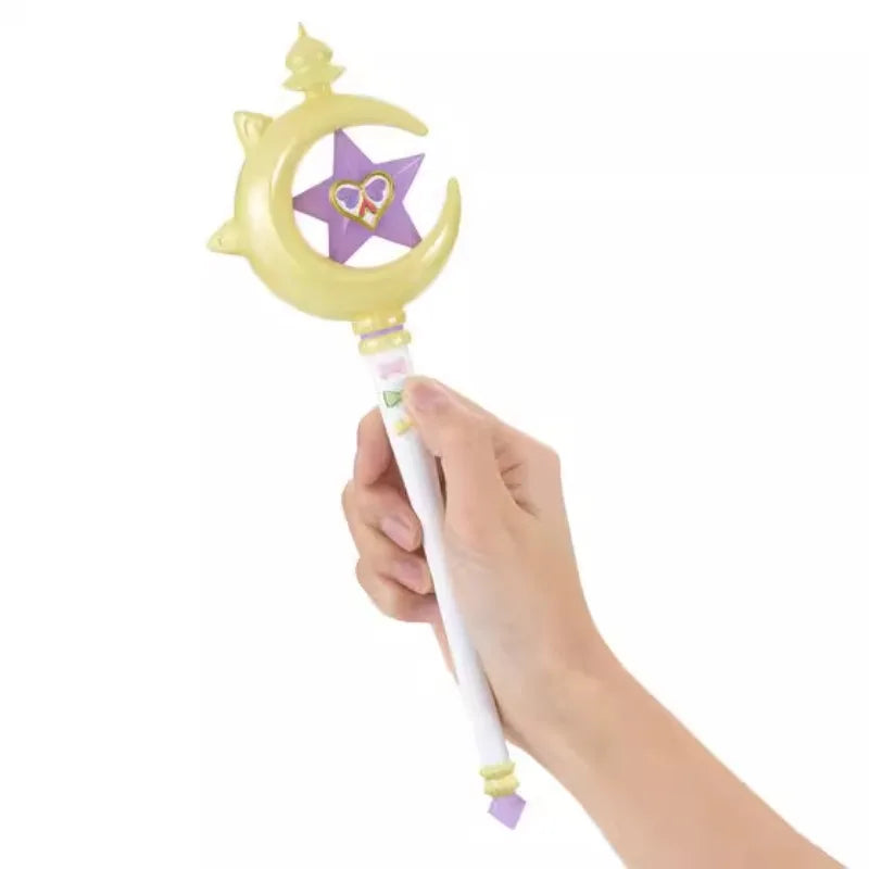 BANDAI Murasaki Shion Anime Figures Star Scepter Kawaii Children's Day Gifts Action Figure Model Toys