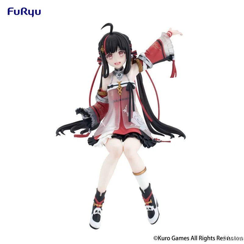 In Stock FuRyu Genuine Noodle Stopper GRAY RAVEN：PUNISHING Pulao Anime Character for Kids Gift Collection Action Toys Model