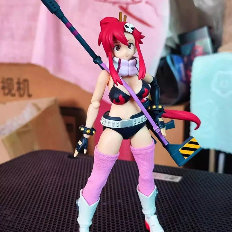 In Stock Aniplex Tengen Breakthrough Gurren Lagann Yuko Action Figure PVC Collectible Model Toy