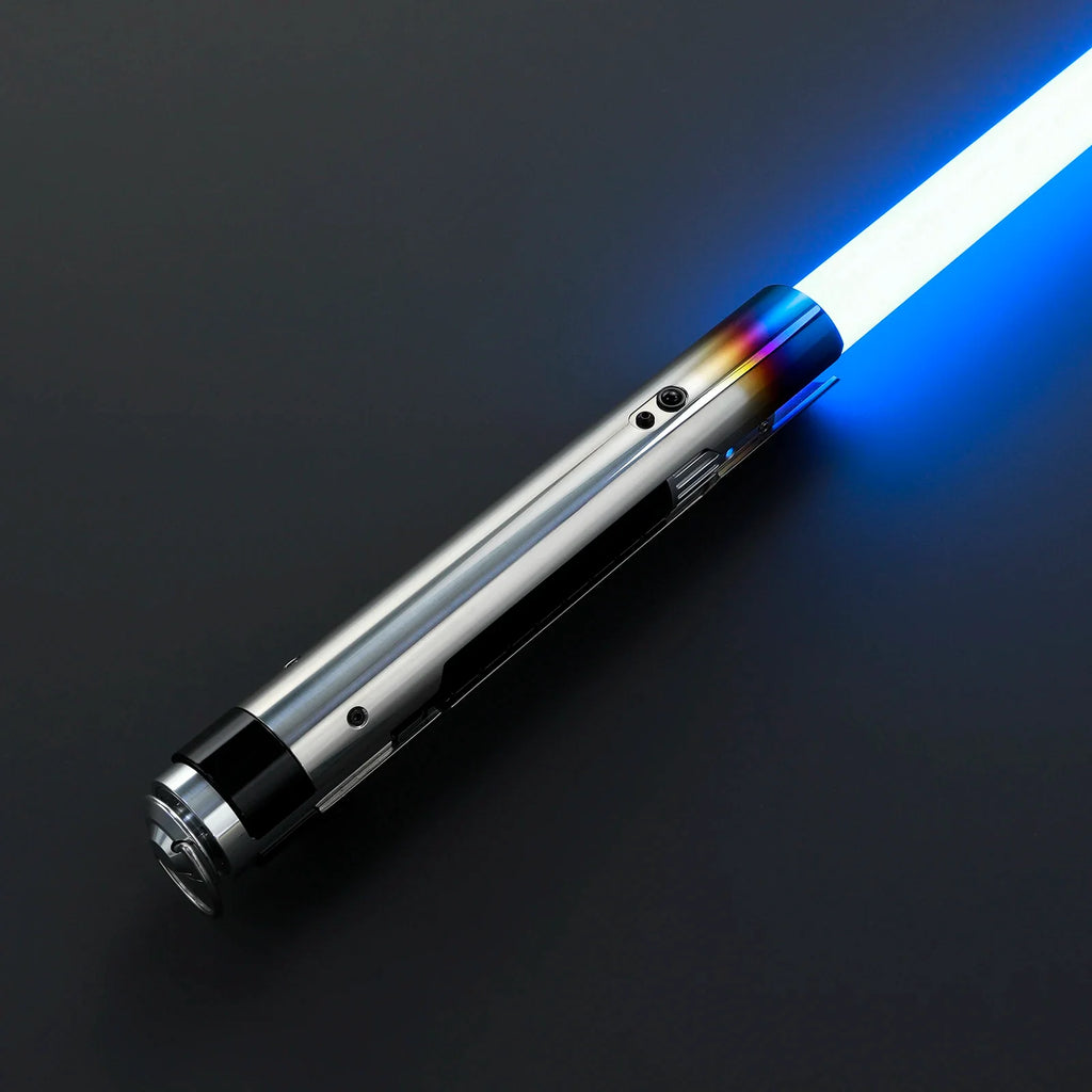 LGT Saberstudio Sol Lightsaber Metal Hilt Force Heavy Dueling Light Saber Infinite Color Changing with 34 Sound Fonts Bluetooth