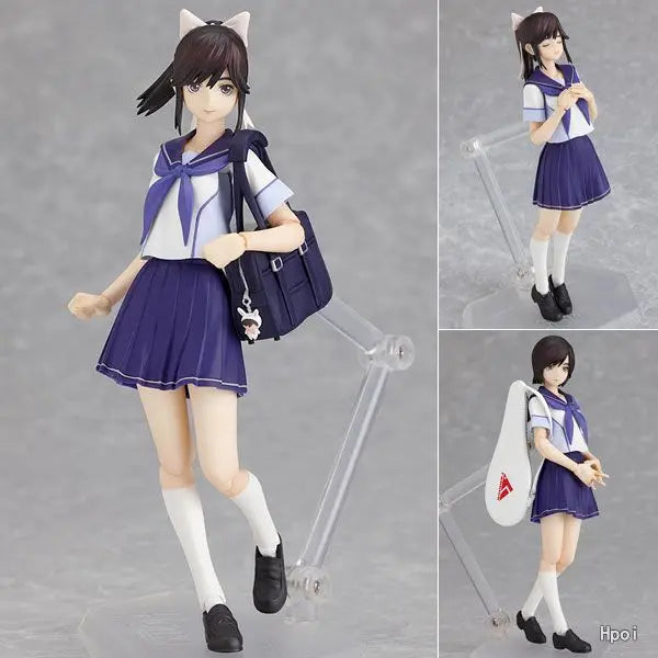 Original Max Factory Figma #108 Love Plus Takane Manaka Anime Figure Model Gift Toy Collection