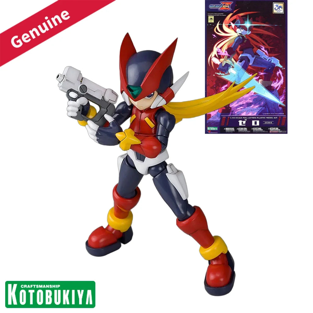 Original Genuine Kotobukiya Model Kits Character Plastic Model Rockman Zero Game Character Assembly Action Model Collection Gift