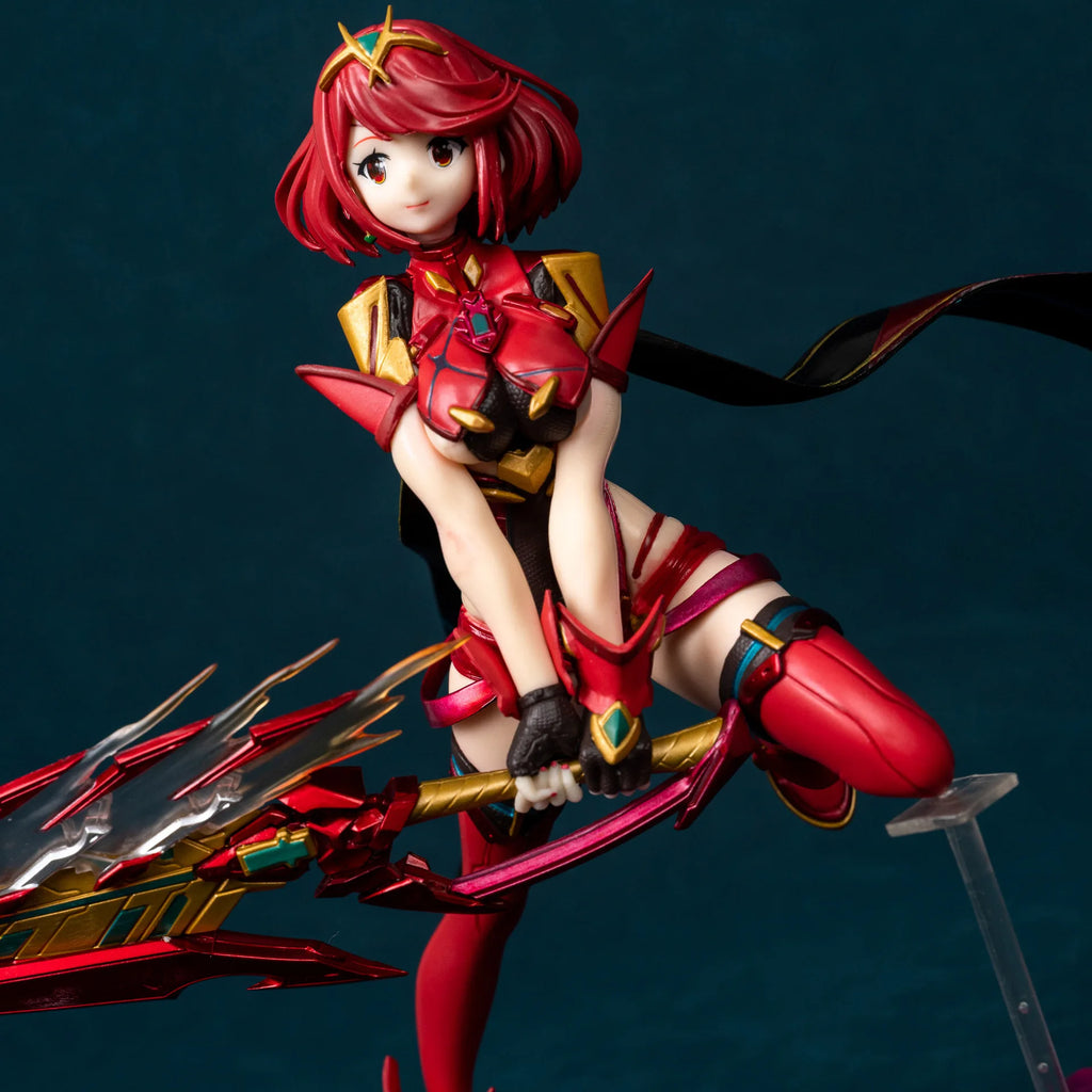22cm Xenoblade Chronicles 2 Pyra And Mythra Game Girl Figure Model Statue Boys Collection Desktop Decoration Ornament Toys Gifts