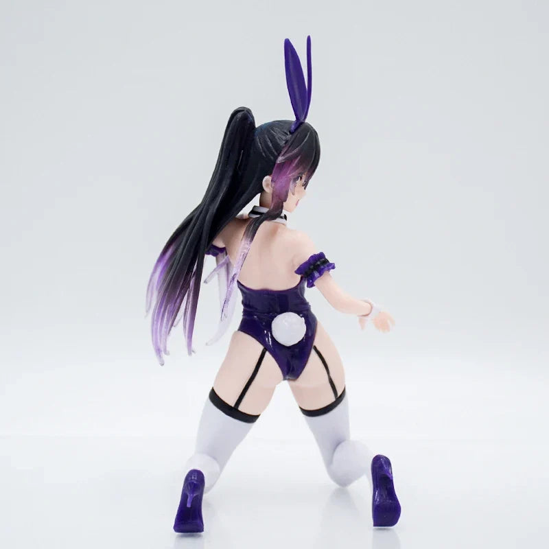 18cm Date A Live V Yatogami Tohka Anime Figure Kurumi Tokisaki Bunny Girl Action Figure Yoshino Figure Adult Model Doll Toy Gift