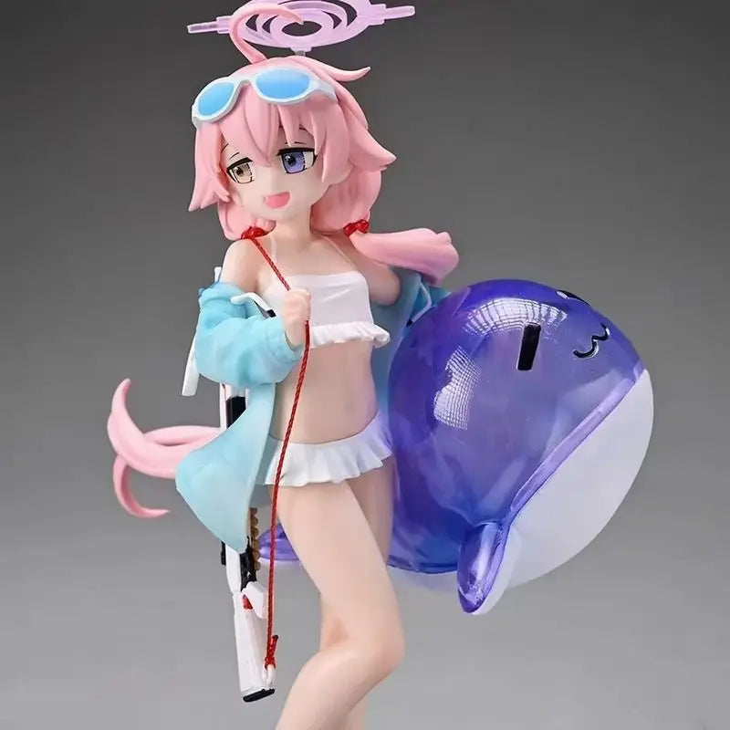 Mew In-Stock Blue Archive Hand-Made Swimsuit Action Figure Ornament Acgn Beautiful Girl Model Toy Boys' Holiday Gifts