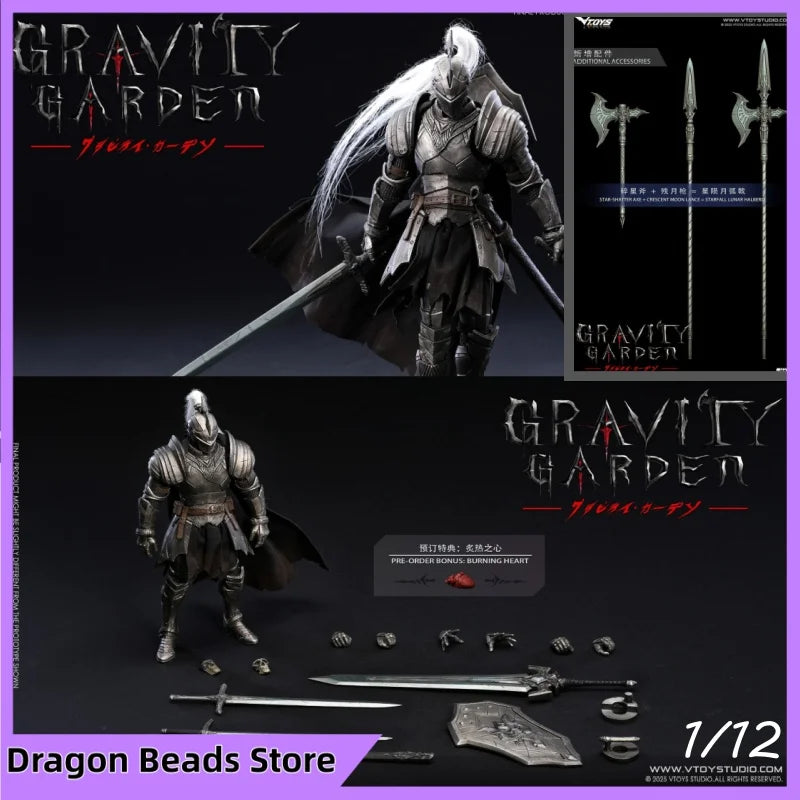 VTOYS VSD011 Gravity Garden Ritter des Silbermondes 1/12 Hochwertige bewegliche Puppenfigur Soldatenmodell Geschenk-Sammlung