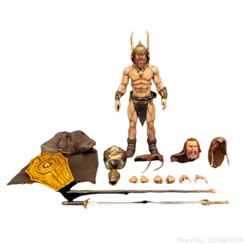 In Stock Frazetta Girl Studio Frank Frazetta Signature Series Viking Northman Statue Fantasy Art Collectible Figure