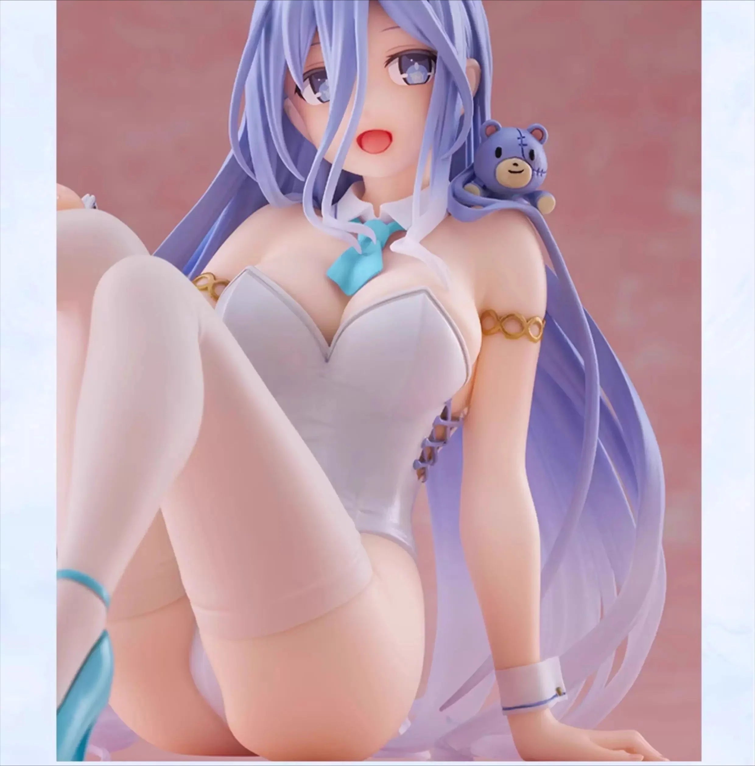 In Stock TAITO Coreful Date A Live Mio Takamiya Bunny Ver Desktop Cute Doll Kawaii Anime Figures Gift Toys Model PVC Collectible