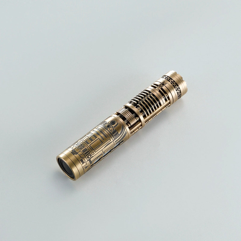 DamienSaber Lightsaber Electronic Kit for Moive Sabers Full Copper Core with Spinning Crystal
