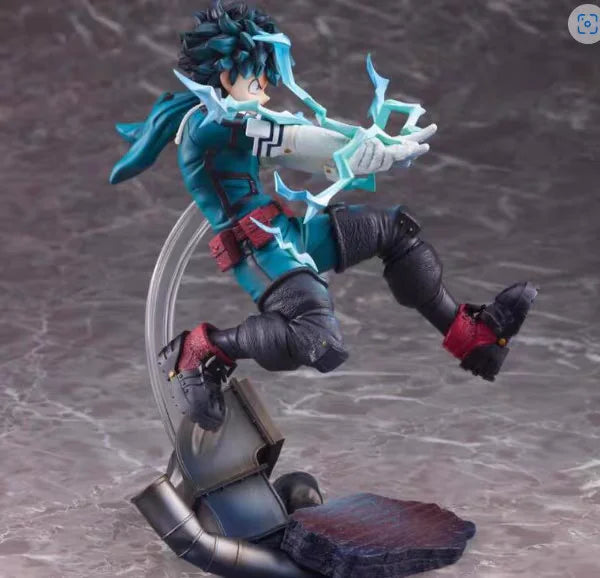 Original Anime My Hero Academia 1/8 S-FIRE Izuku Midoriya&Katsuki Bakugou Action Figure Model Desktop Decoration Collections