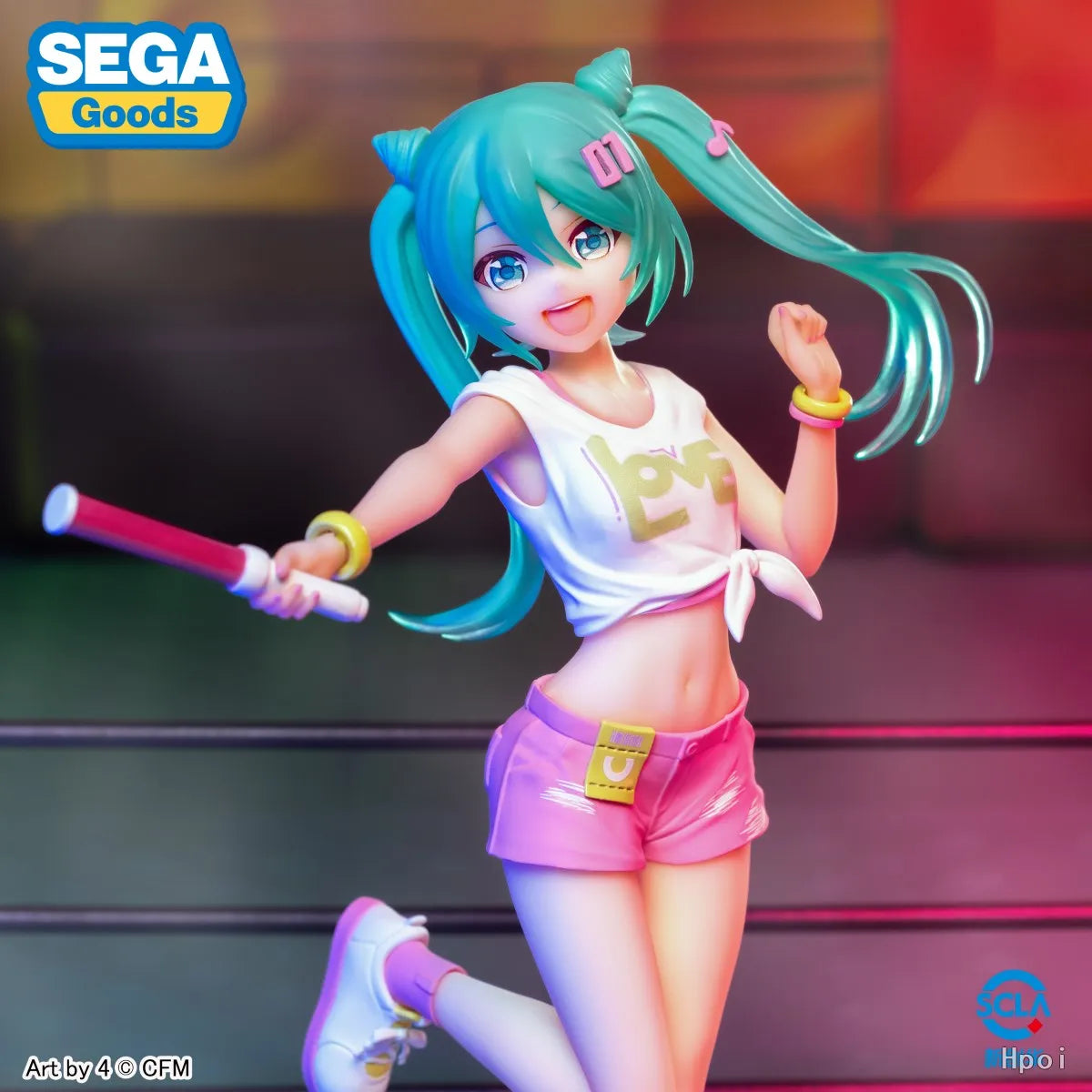20CM Anime Hatsune Miku Figure On-Site Cheer Cheerleader Dress up Model Toy Gift Action Figure Collectible Doll Concert Support