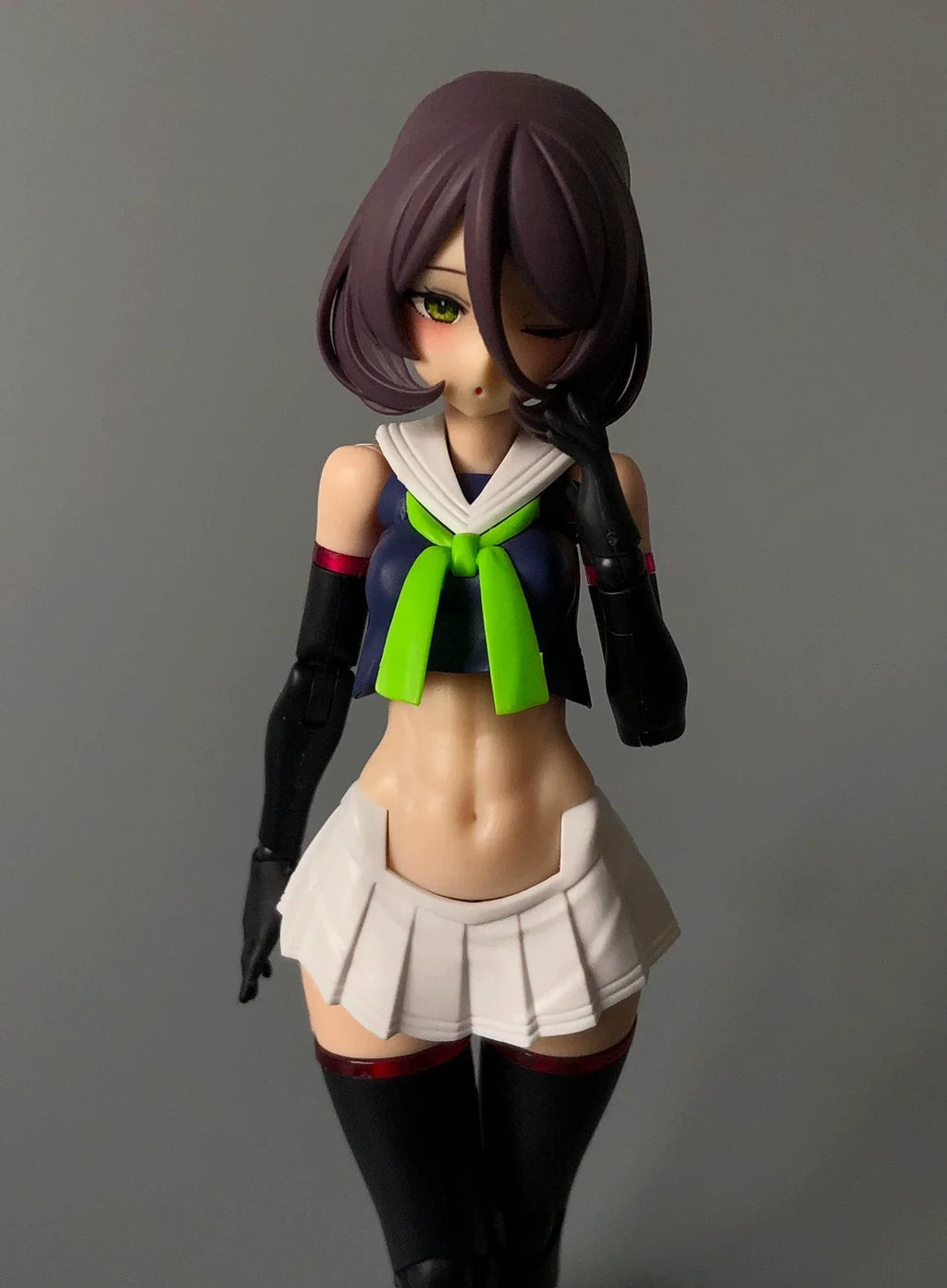 【No Figure】1/12 Female Kotobukiya Gunner Tank Muscular Replacement Parts Accessories For 6in Action Figure Toys ﻿For DIY