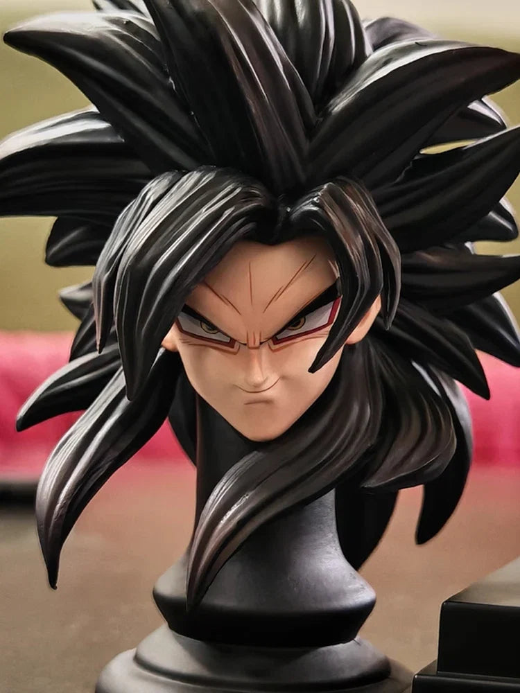 32cm Jt Statue Dragon Ball Anime Super Saiyan 4 Goku PVC Figure Model Statue Dolls Collection Custom Desktop Toy Male Kid Gift