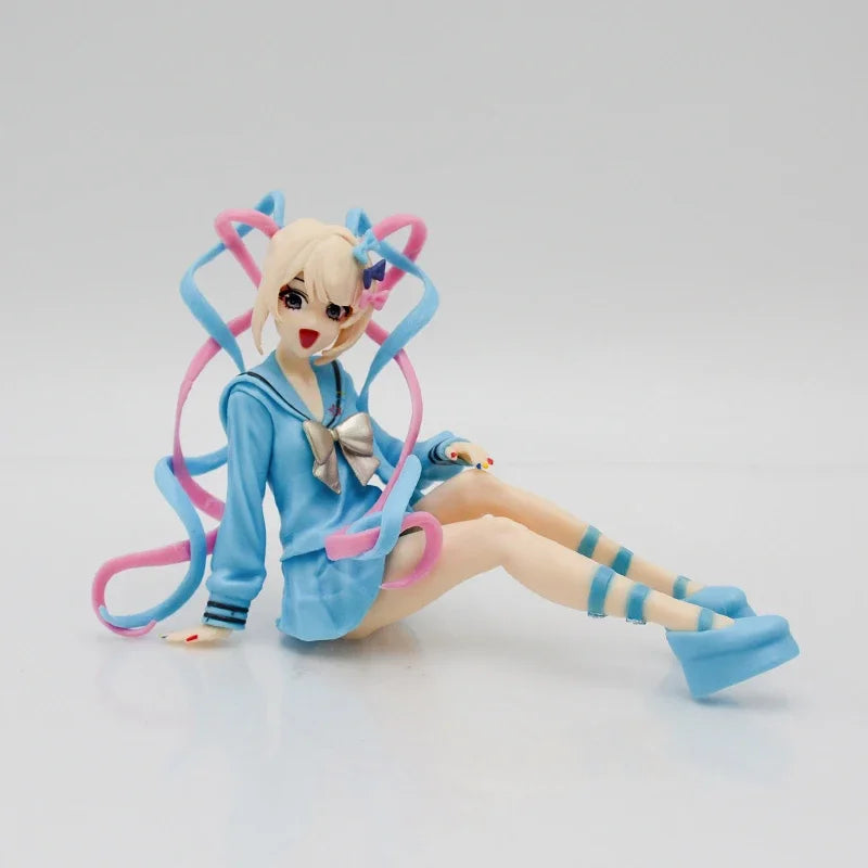 18cm NEEDY STREAMER OVERLOAD Ame-chan Anime Girl Figure Super Ten-Chan/OMGkawaiiAngel chan Action Figure Model Doll Toys Gifts