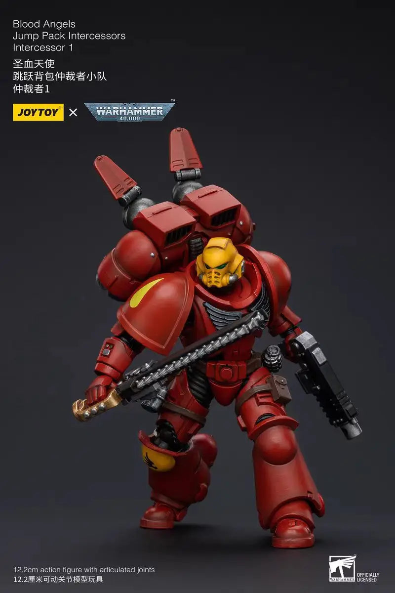 【In Stock 】JOYTOY Warhammer 40K Blood Angels 3PCS 1/18 Action Figures Toys