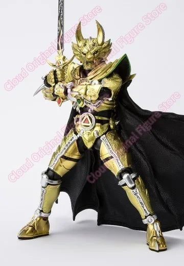 In Stock 100% Original Bandai Spirits S.H.Figuarts Shinkocchou Seihou Garo Ougon Kishi Garo GARO 20th Anniversary Action Figure