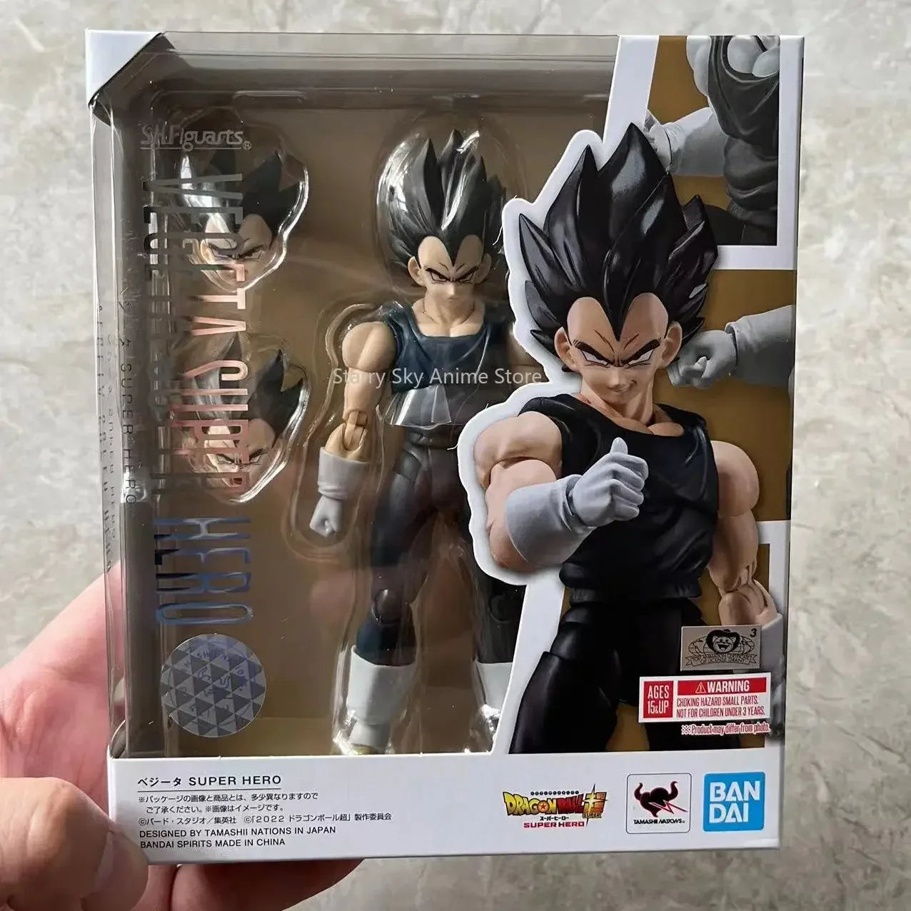 Original Dragon Ball SHF Vegete Vegeta Actionfigur Superheld Sh Figuren Figuren Modell-Sammlung 1/12