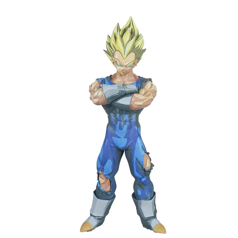 Nostalgic Classic Dragon Ball Figurine Super Saibeijita Demonized Standing Posture Comic Color Model Ornament Landscape Product