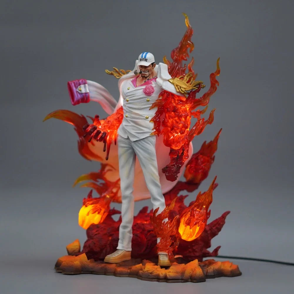 34cm/13.39in Anime One Piece Figure Sakazuki Action Figures Pvc Statue Desktop Ornamen Collection Model Toys Gifts